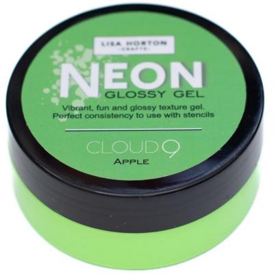 Lisa Horton Crafts Neon Glossy Gel  - Apple